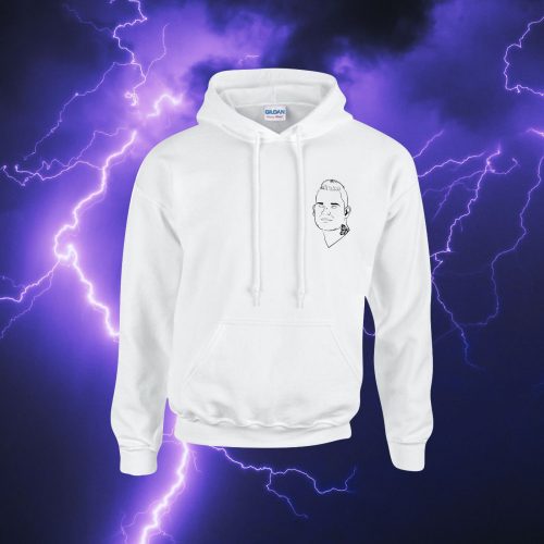 Little Final Boss Hoodie White